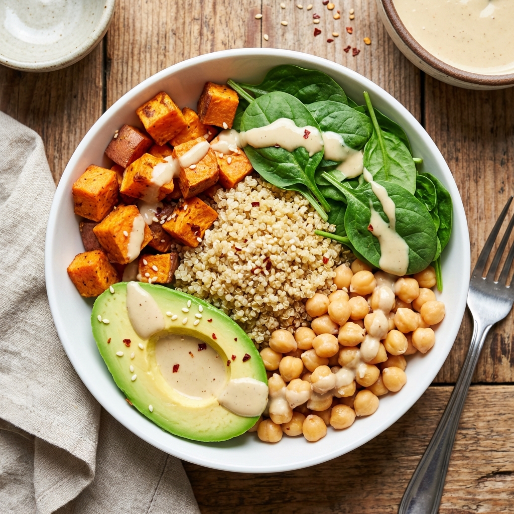 Miska Mocy z Komosą i Warzywami