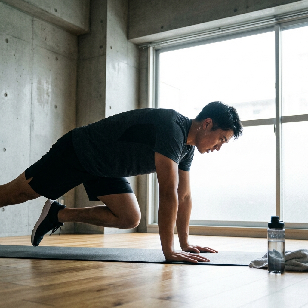 HIIT w domu: 15 minut intensywnego spalania tłuszczu