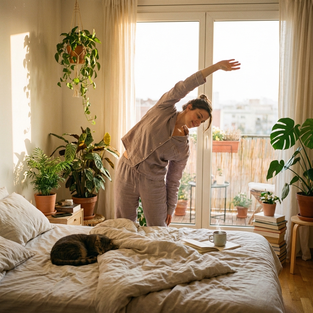 Poranny Stretching: 10 minut na dobry początek dnia