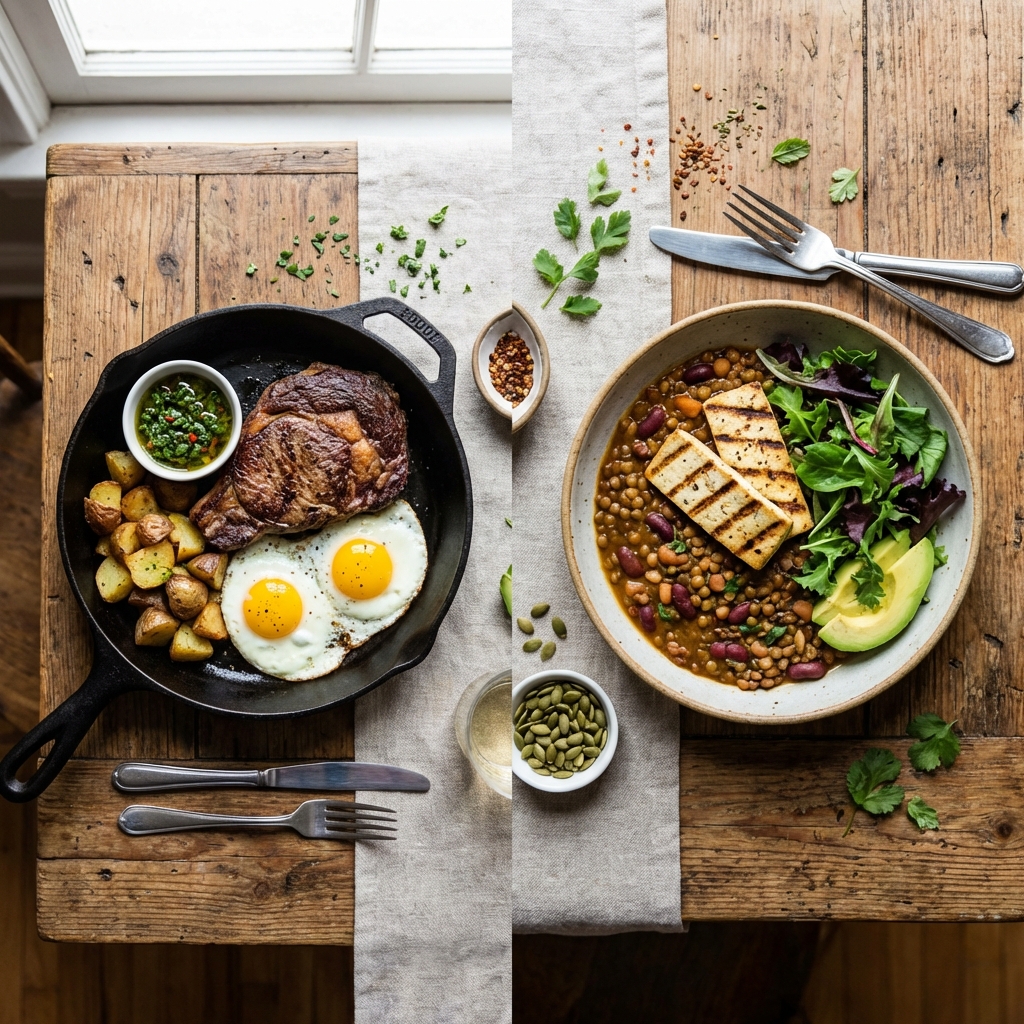 Białko roślinne vs. zwierzęce: co wybrać dla mięśni i zdrowia?