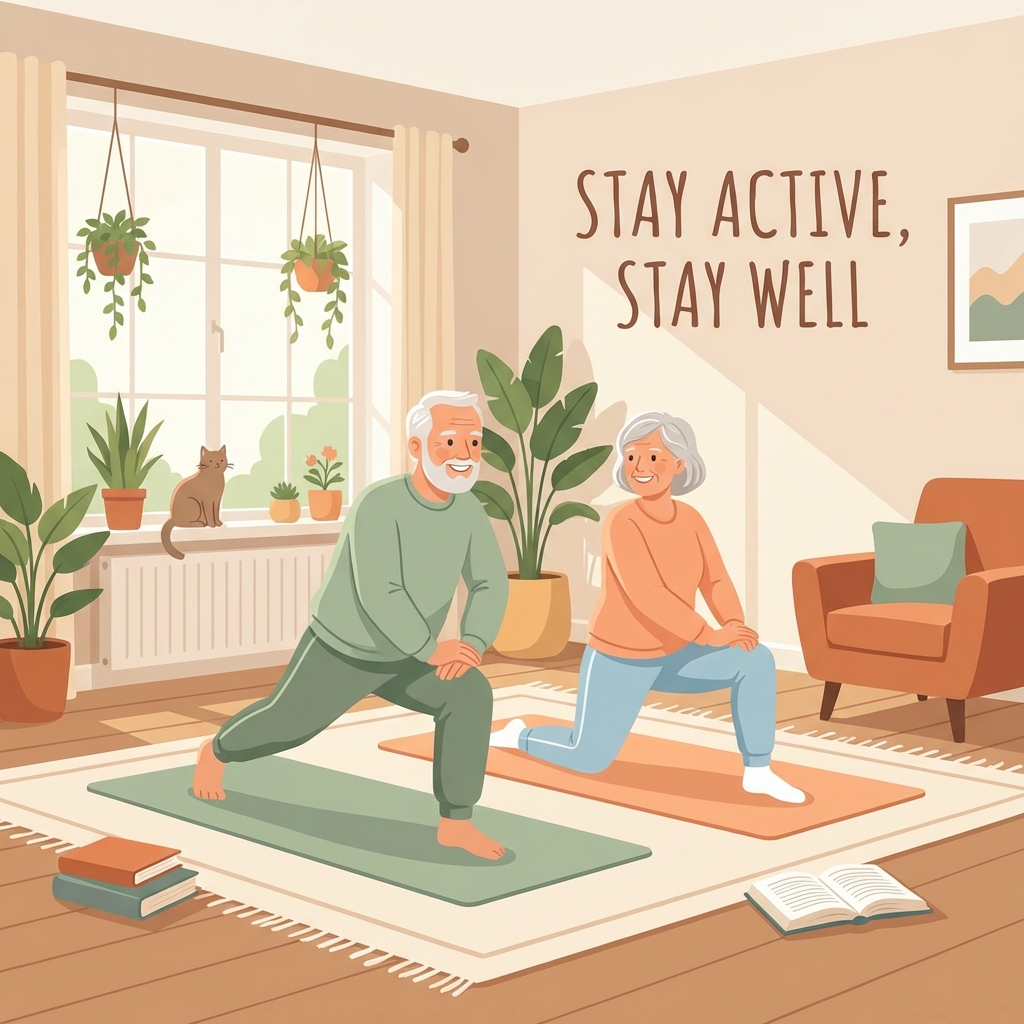 Trening dla seniorów w domu