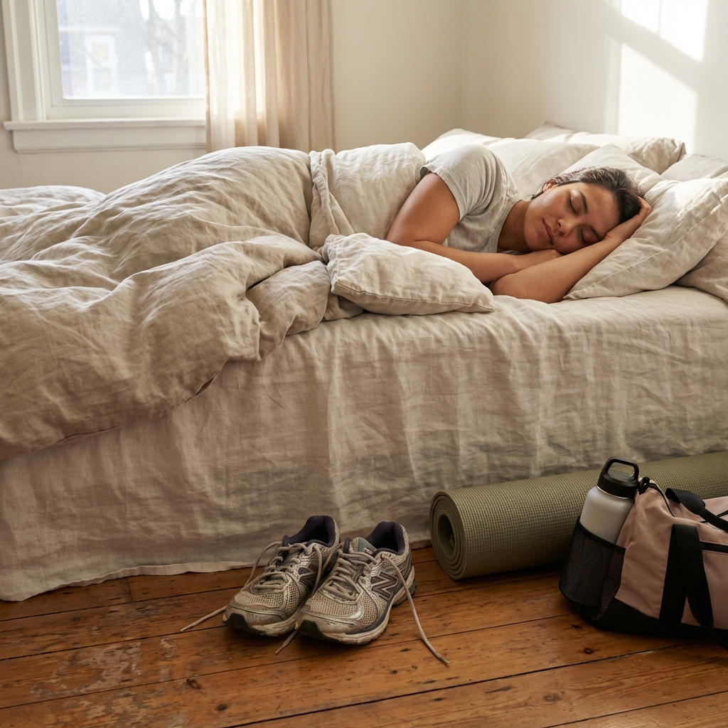 Trening a Sen: Jak ćwiczyć, by w końcu się wyspać?