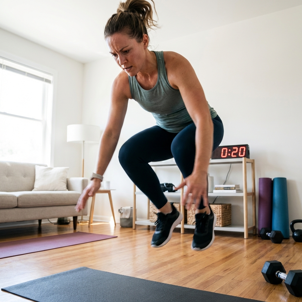 Tabata dla początkujących: 4 minuty, które zmienią Twoją kondycję